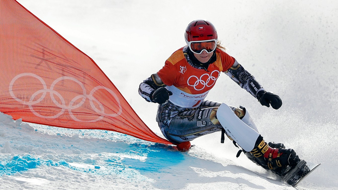 Ester Ledecká triumfovala na snouborde v paralelnom obrovskom slalome.