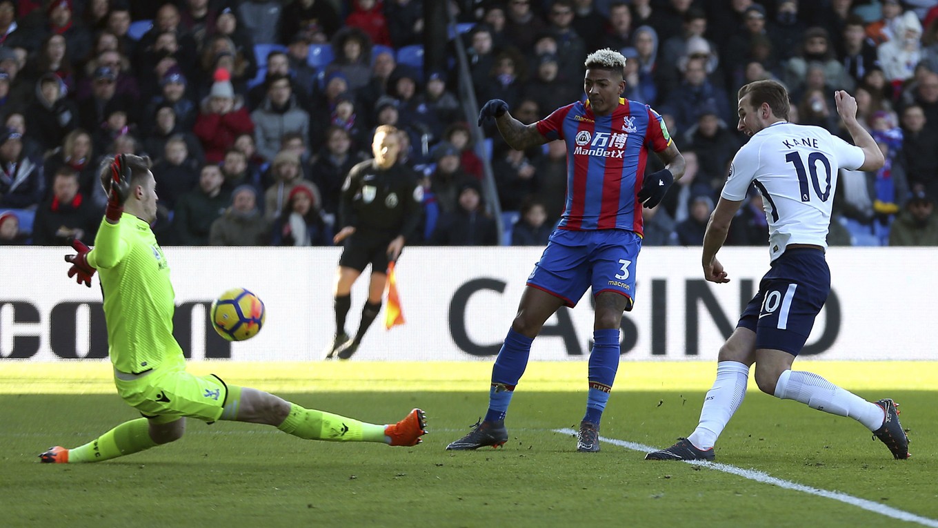 Tottenham triumfoval na ihrisku Crystal Palace vďaka gólu Harryho Kanea.