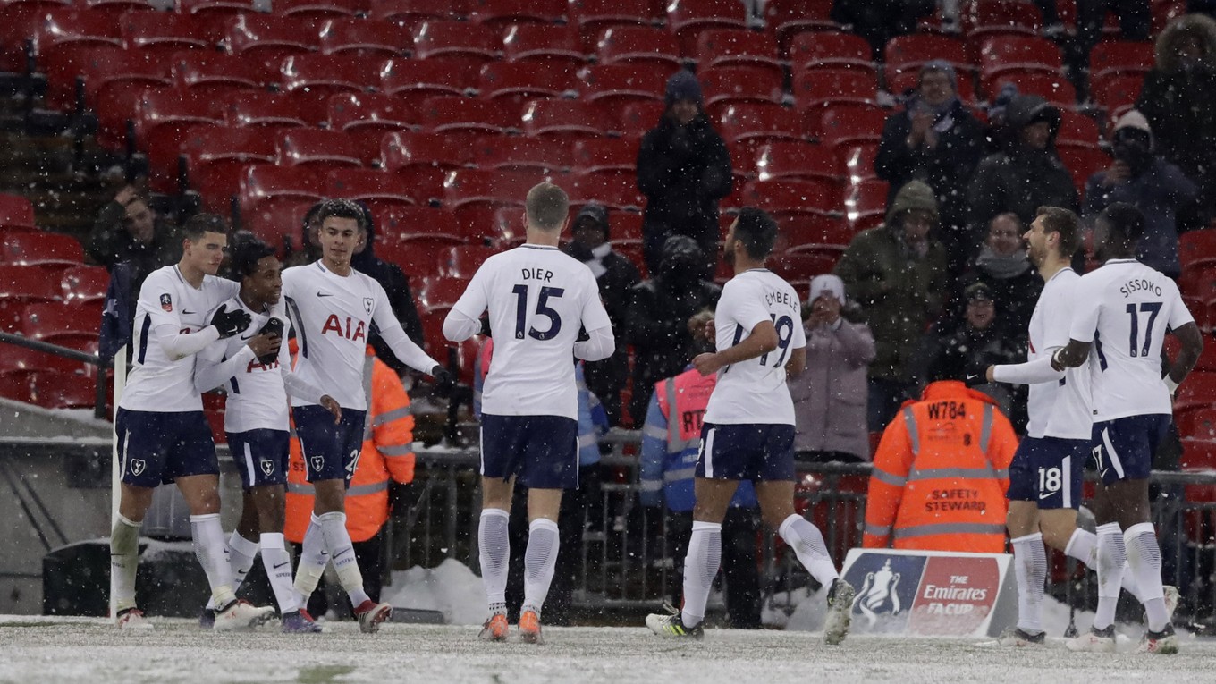 Tottenham vyhral v obtiažnych podmienkach.