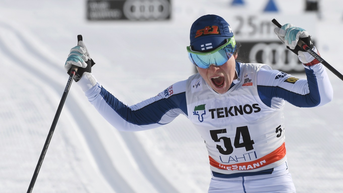 Fínska bežkyňa na lyžiach Krista Pärmäkoskiová vyhrala preteky Svetového pohára na 10 km klasicky.