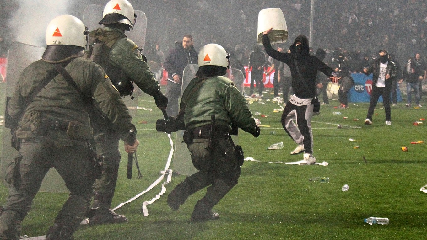 Fanúšikovia PAOK Solún patria k najagresívnejším v Európe.