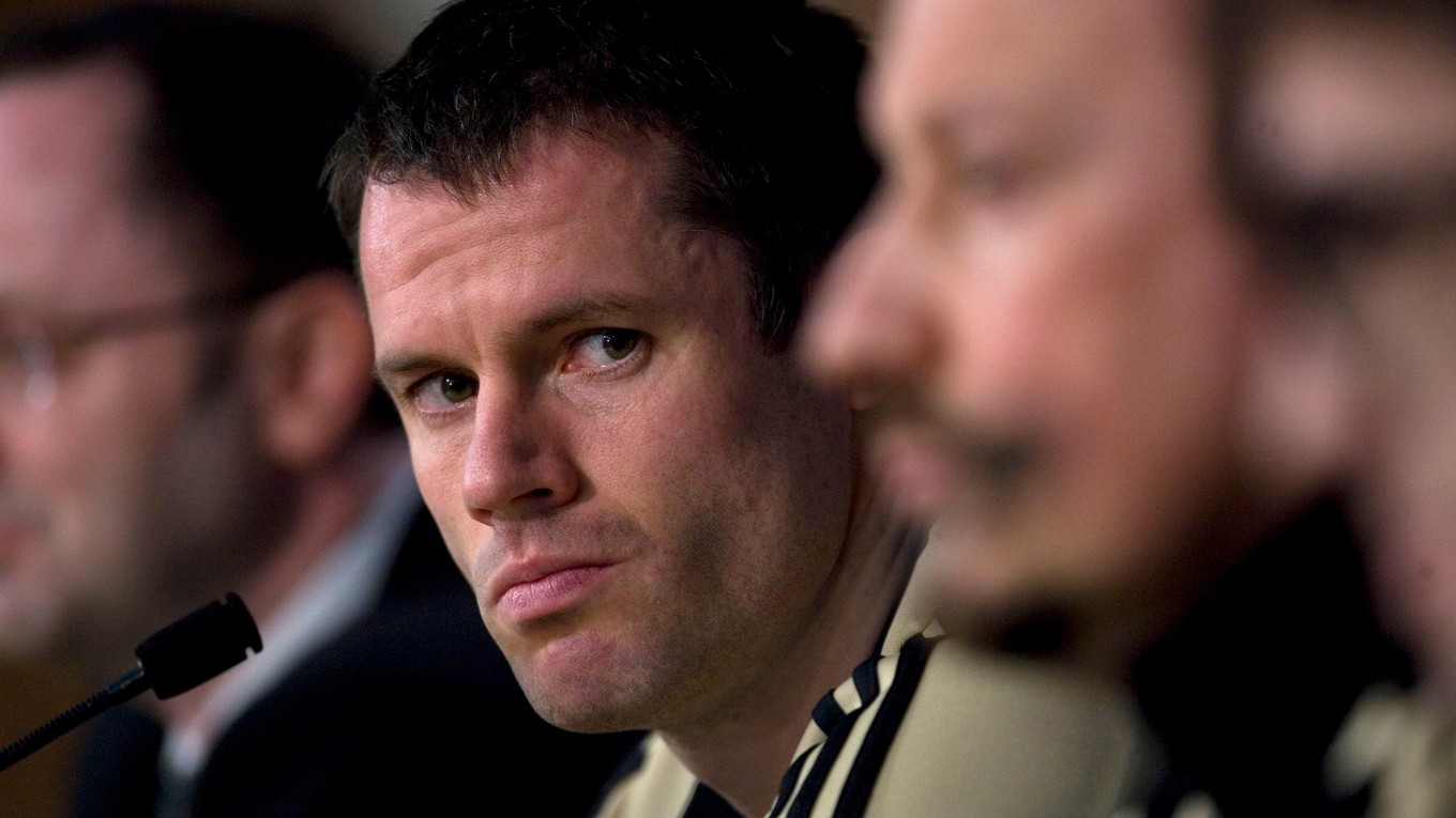 Jamie Carragher, archívna snímka.