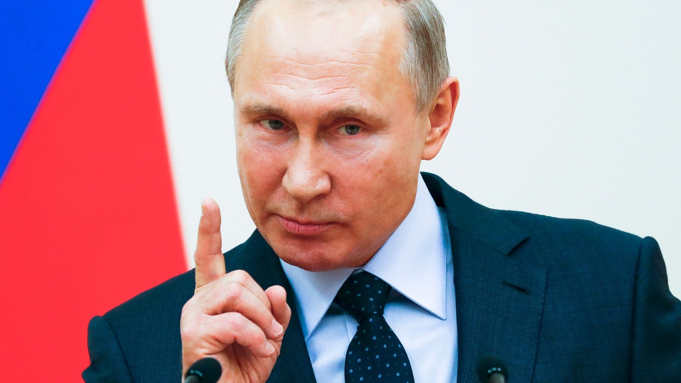 Prezident Ruska, Vladimír Putin.