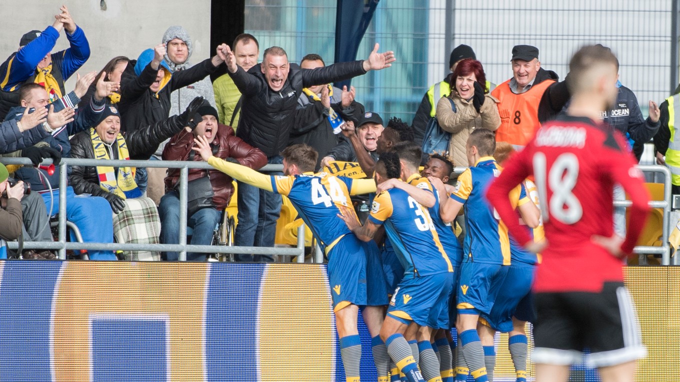 Futbalisti Dunajskej Stredy zdolali Trnavu.