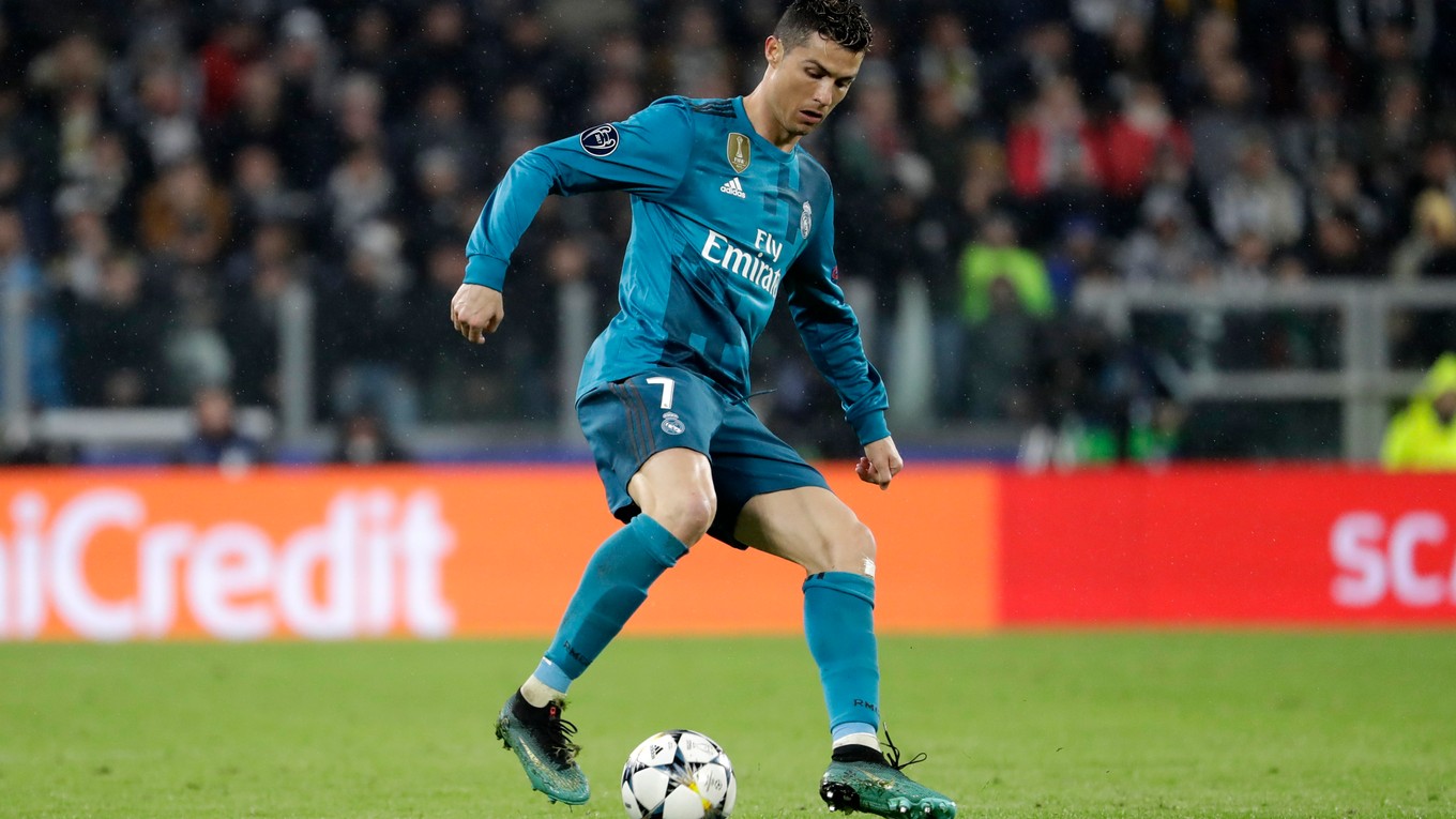 Cristiano Ronaldo počas zápasu proti Juventusu.