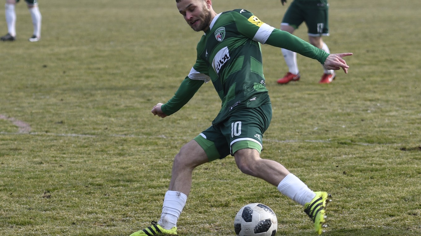 Peter Katona, hráč 1. FC Tatran Prešov.