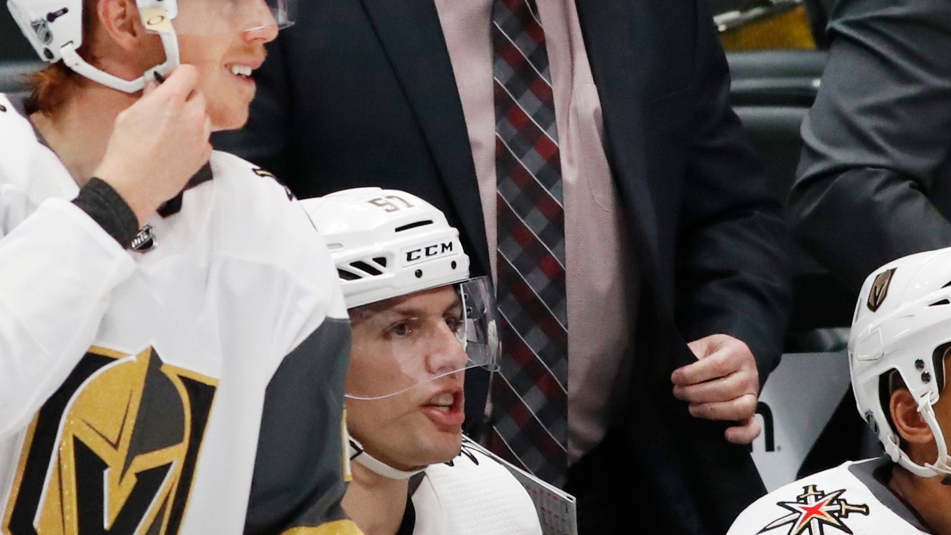 Gerard Gallant, tréner Las Vegas.