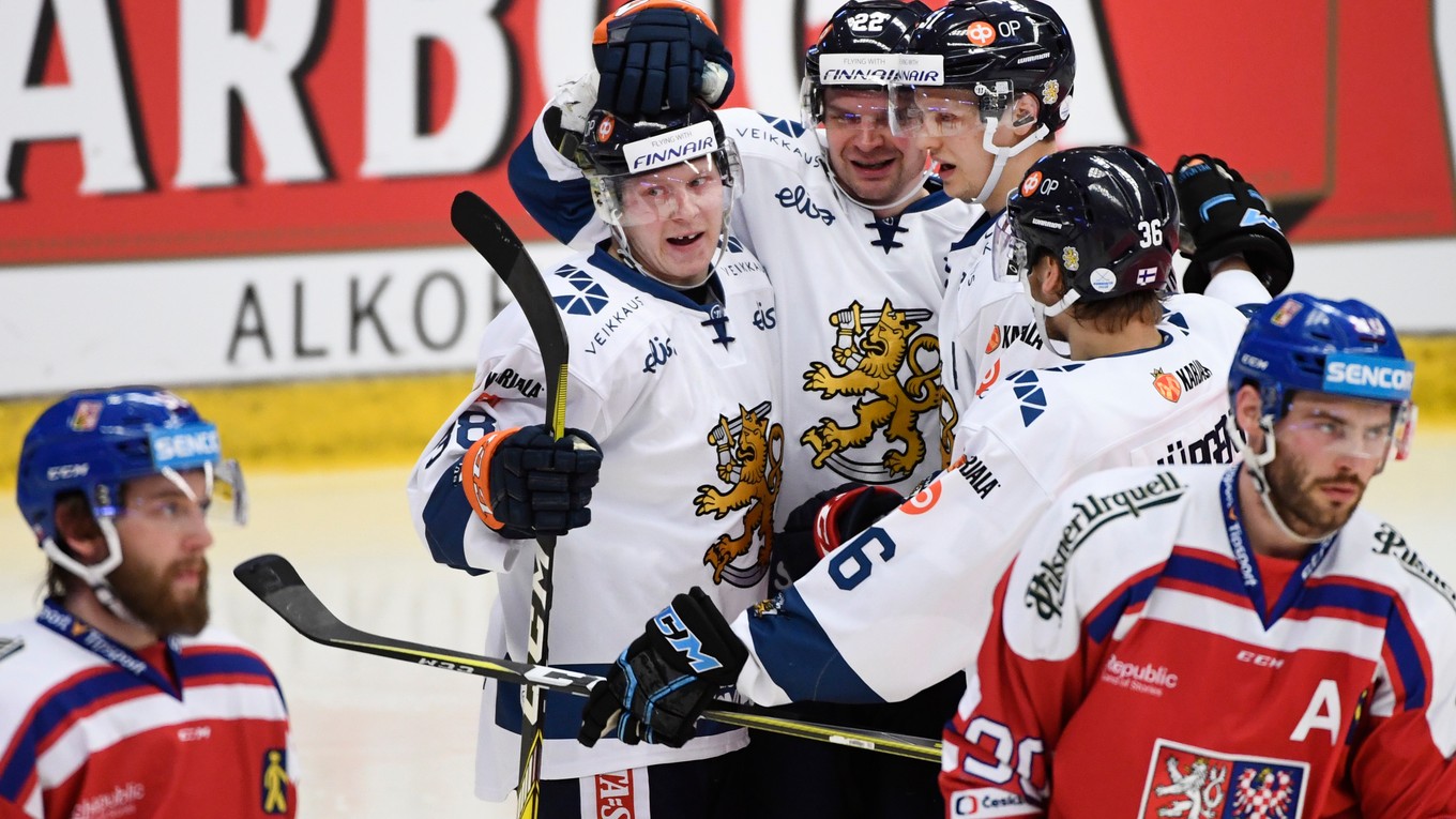 Fínski hokejisti zdolali v príprave Českú republiku.
