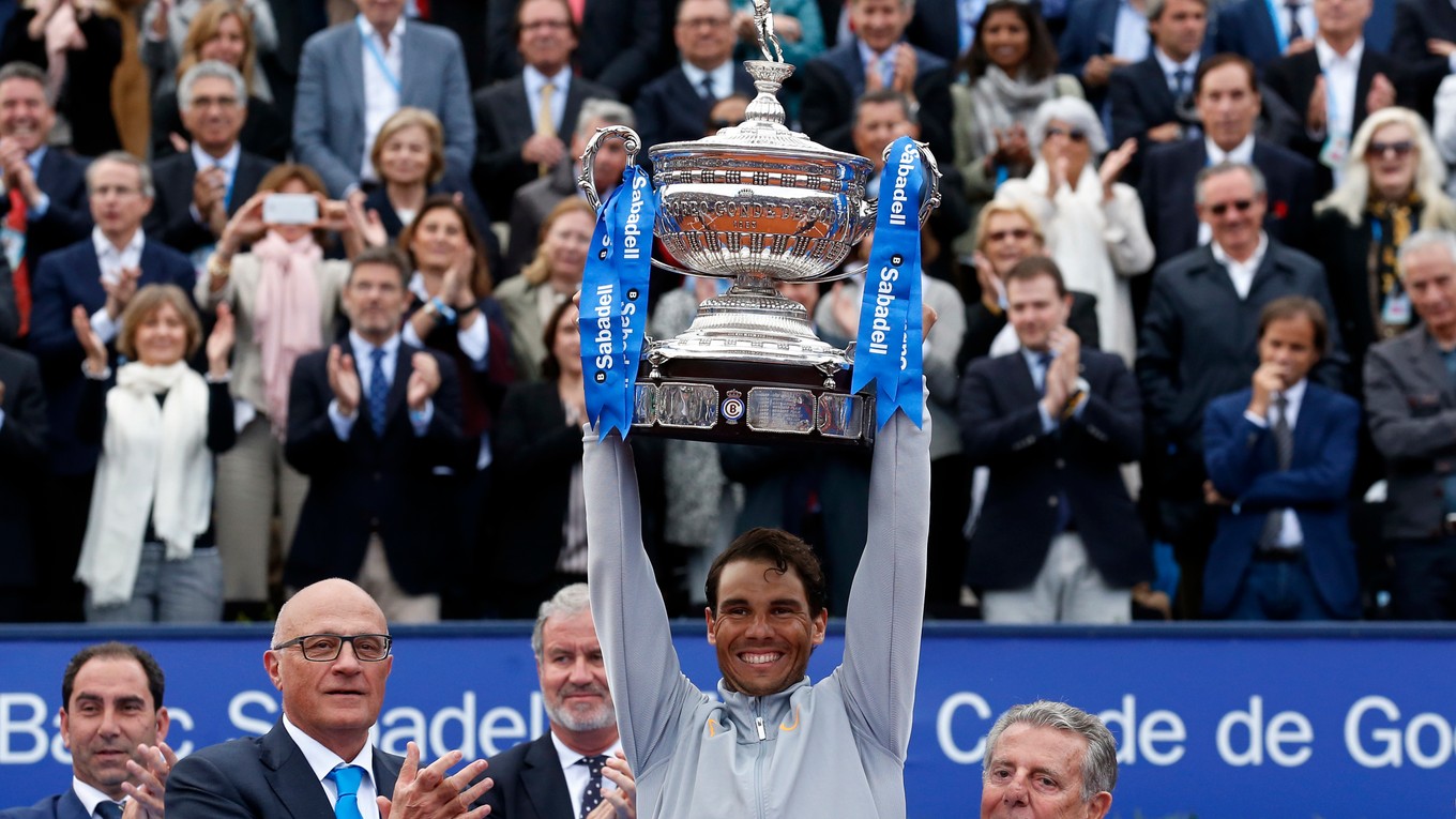 Rafael Nadal ovládol turnaj v Barcelone.