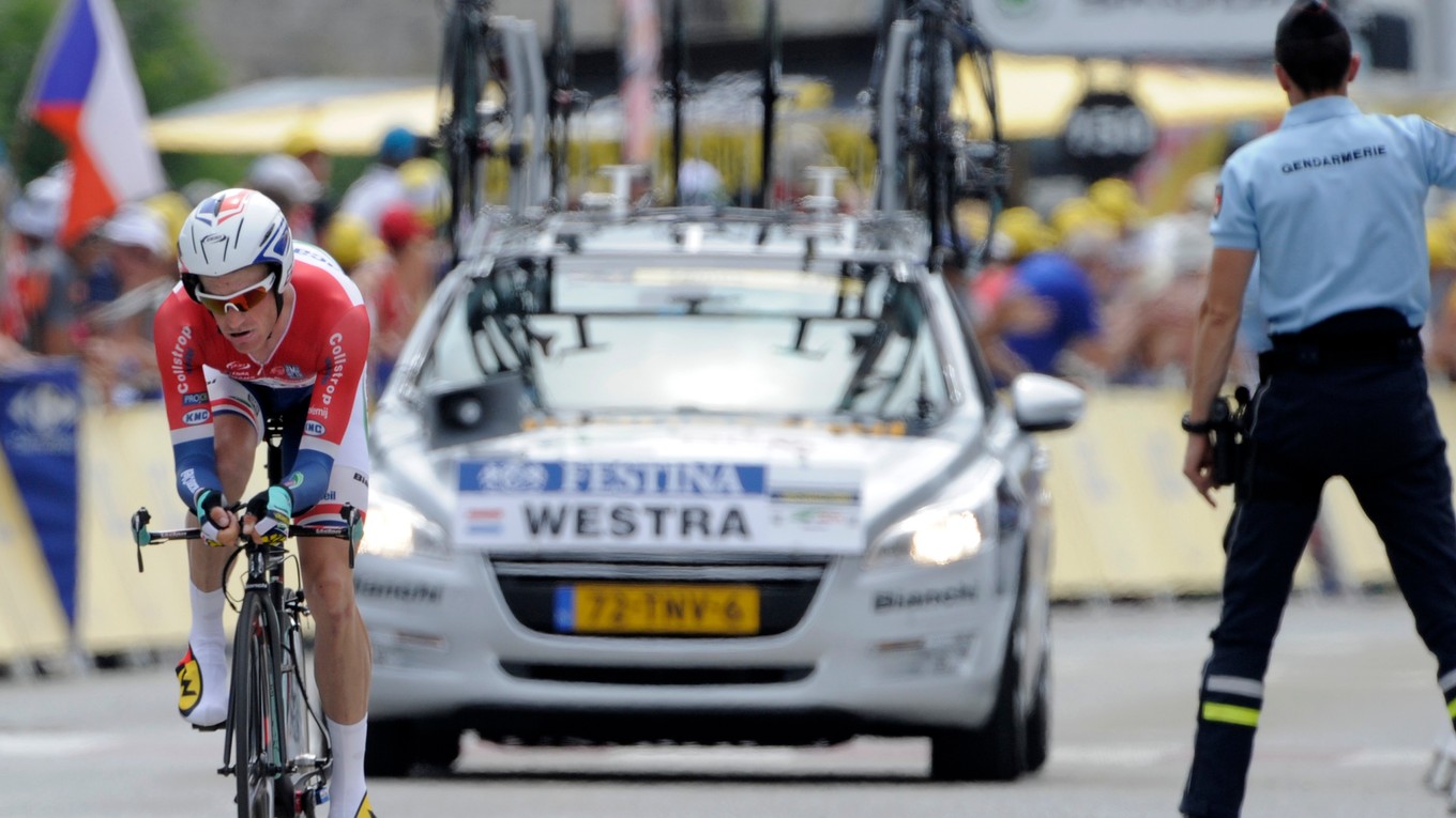 Bývalý holandský cyklista Lieuwe Westra.