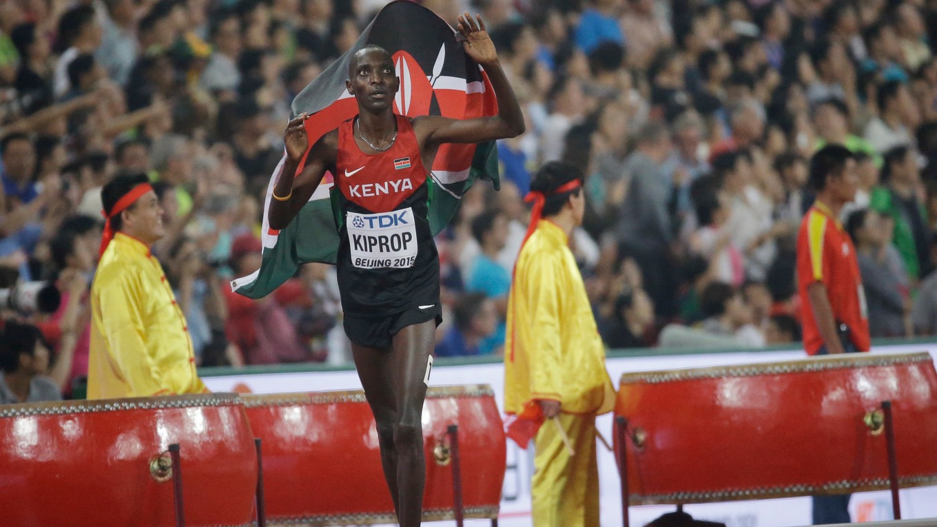 Kenský bežec Asbel Kiprop čelí dopingovým obvineniam.