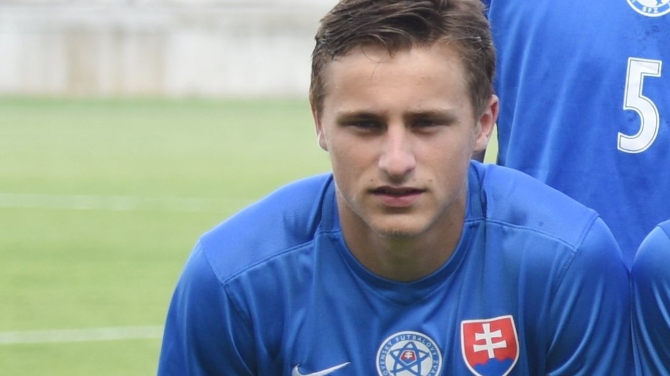 Samuel Suľa, sovenský reprezentant do 18 rokov.