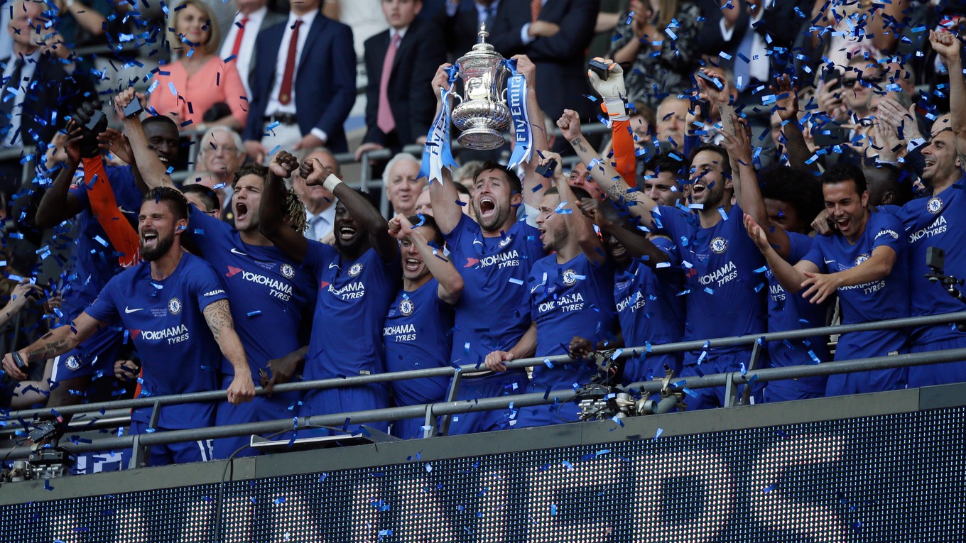 Hráči FC Chelsea získali FA Cup.