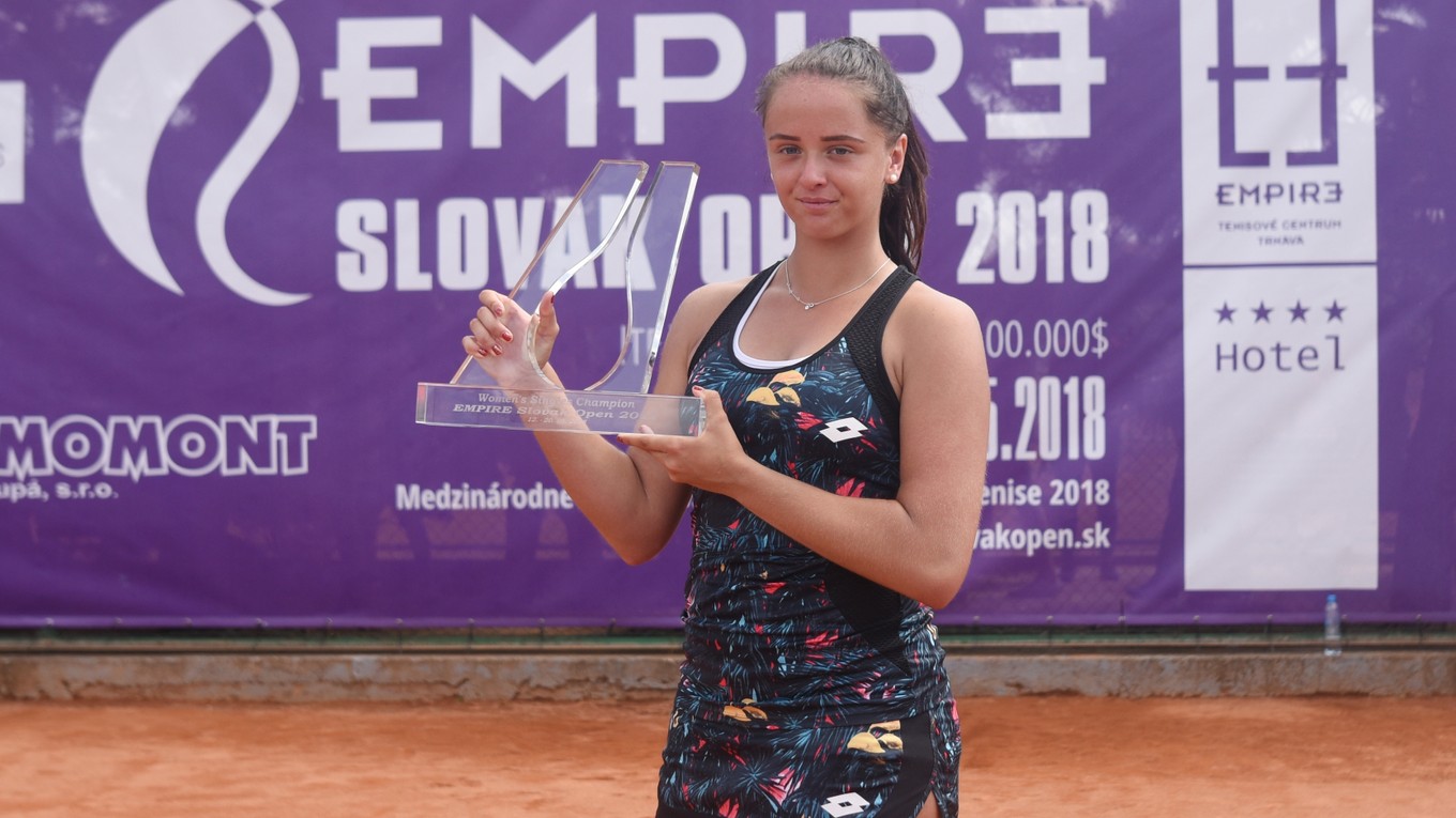 Viktória Kužmová zvíťazila na turnaji v Trnave.