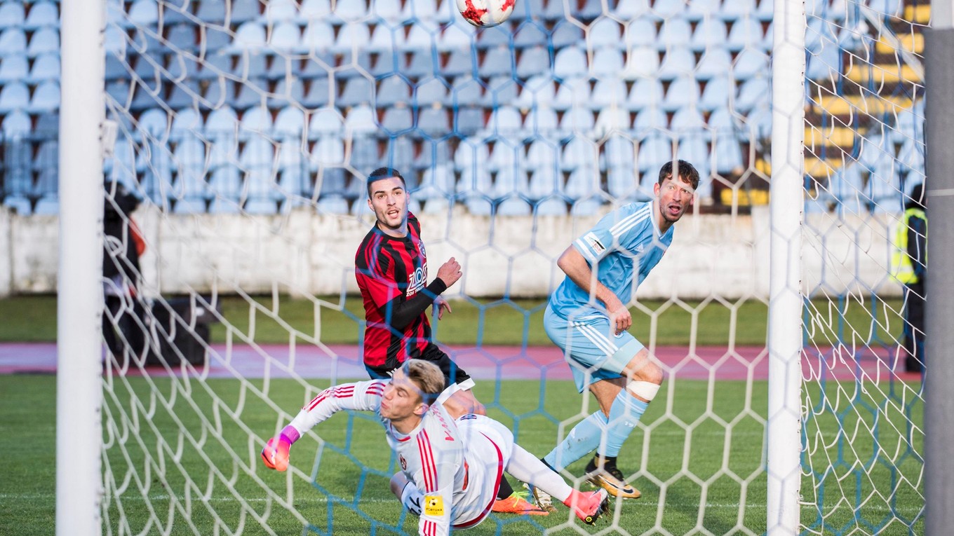 Spartak nestačil opäť na Slovan Bratislava, tentokrát v 16.kole na jeho ihrisku.