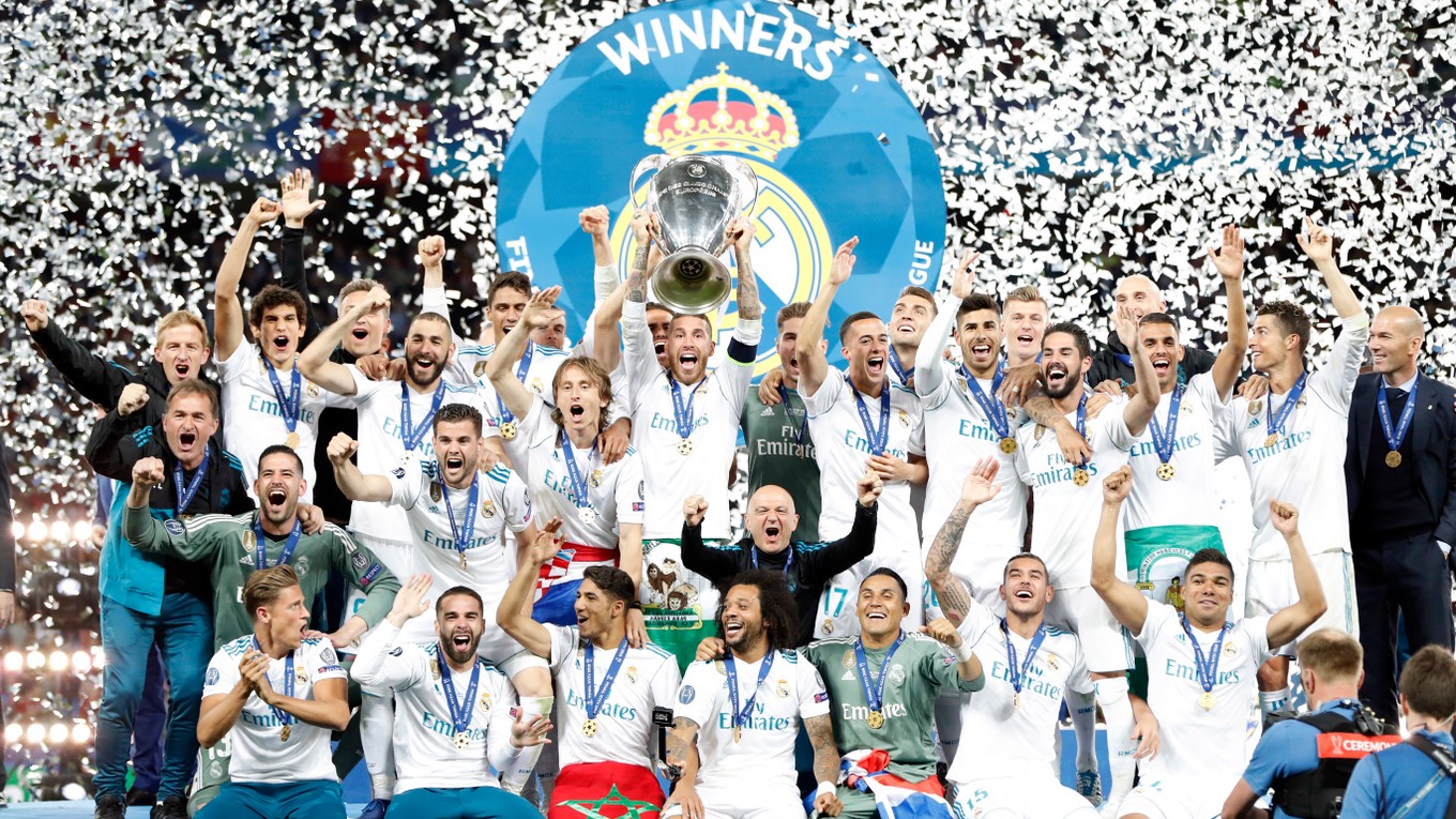 Futbalovú Ligu majstrov ovládli hráči Realu Madrid.