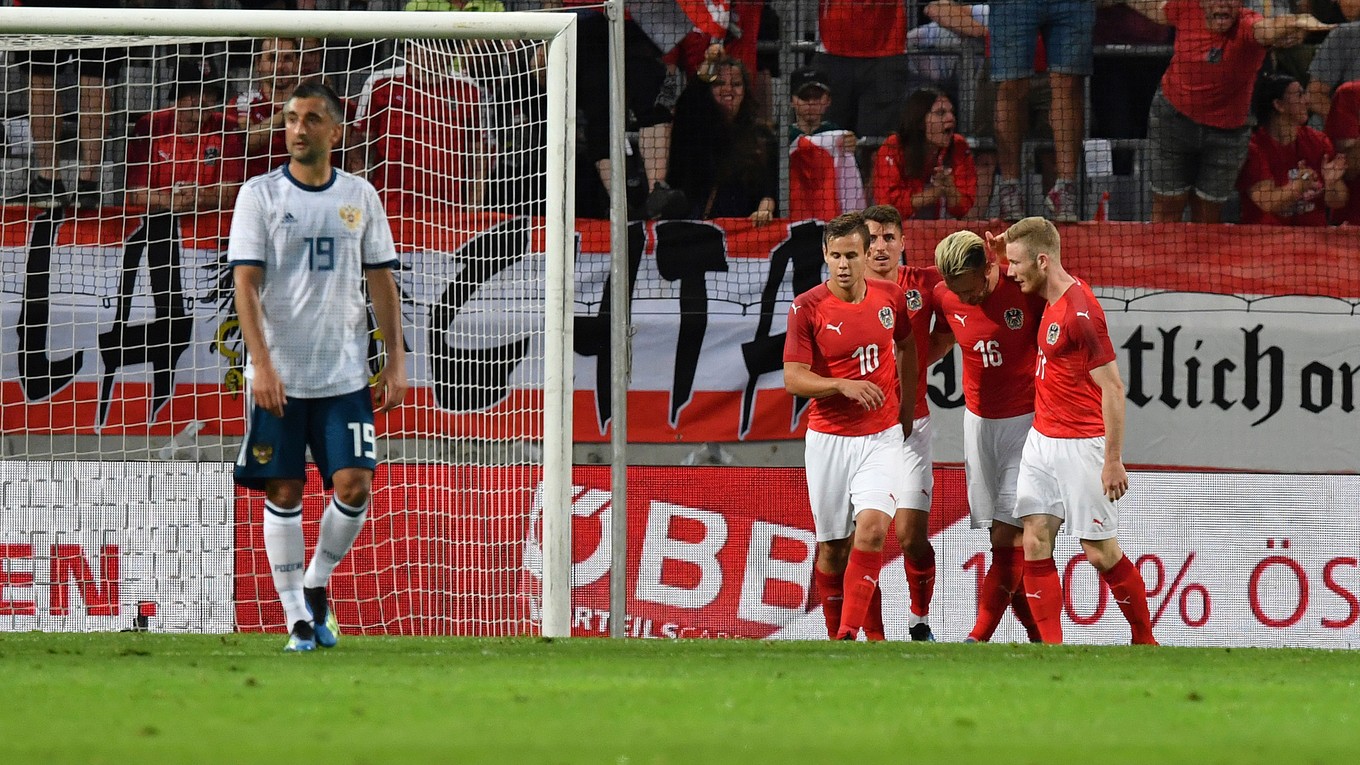 Rakúsko doma porazilo Rusko.