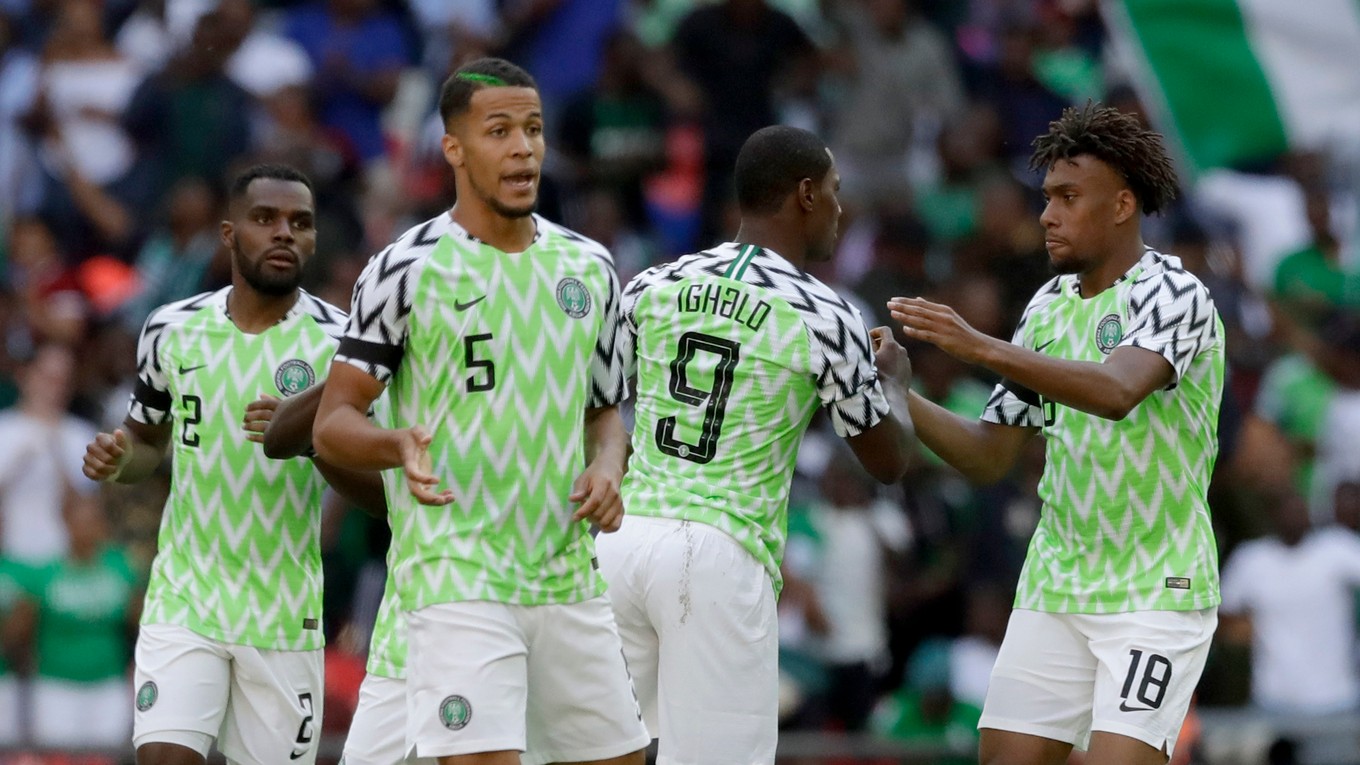 Futbalisti Nigérie, ilustračná snímka.