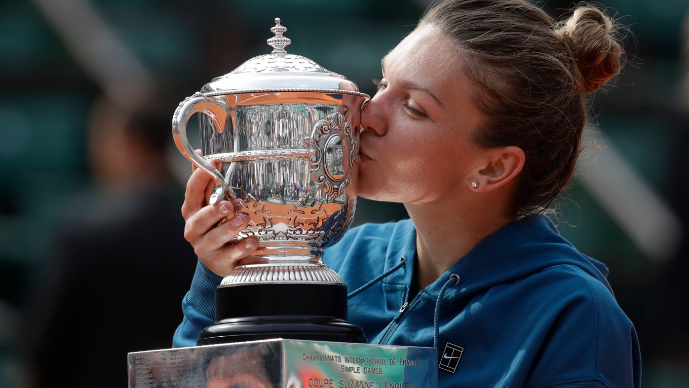 Rumunka Simona Halepová ovládla Roland Garros 2018.