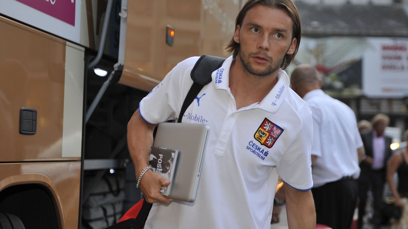 Marek Jankulovski ešte ako reprezentant Českej republiky v roku 2009.