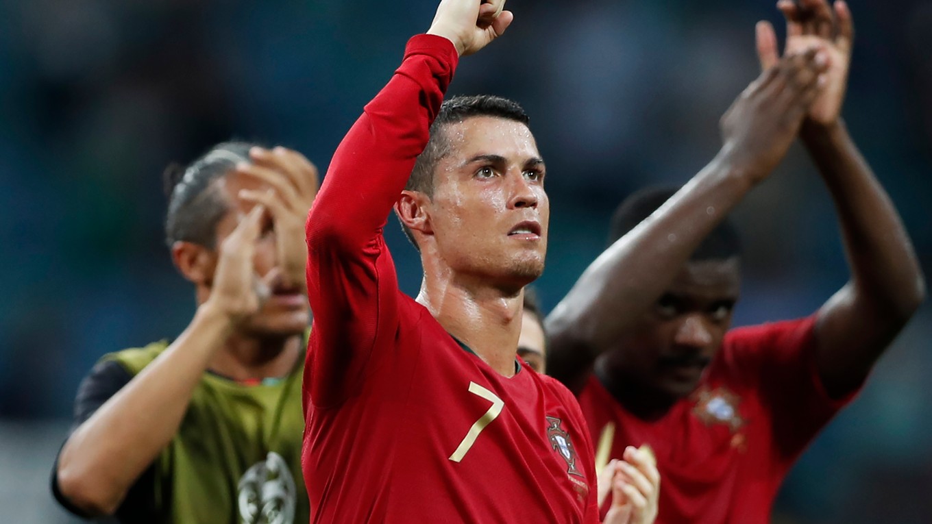 Cristiano Ronaldo bol hviezdou zápasu proti Španielsku.
