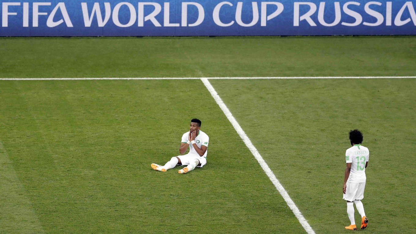 Futbalisti Saudskej Arábie dosiaľ na svetovom šampionáte nezískali ani jeden bod.