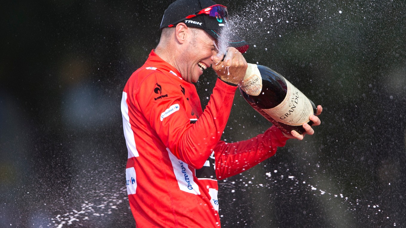 V roku 2013 sa Christopher Horner tešil z celkového prvenstva na Vuelte.