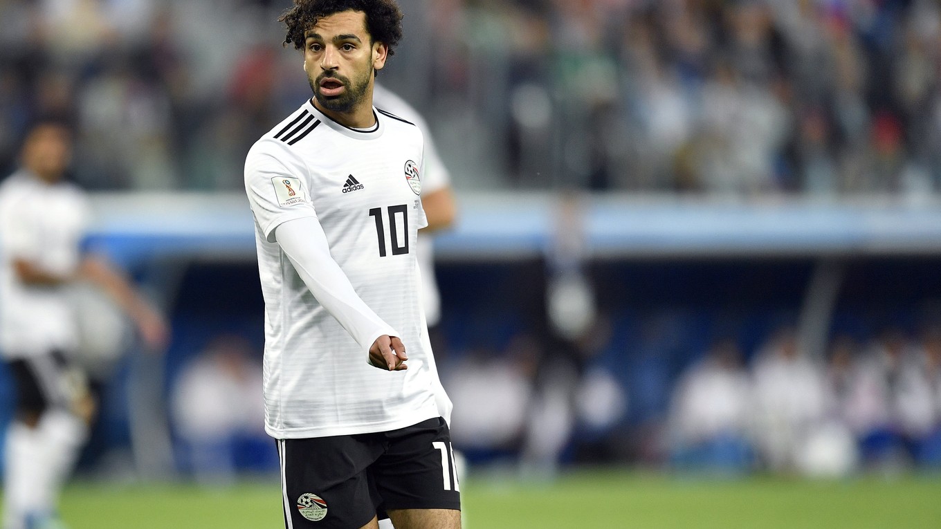 Najväčšia hviezda Egypťanov Mohamed Salah.