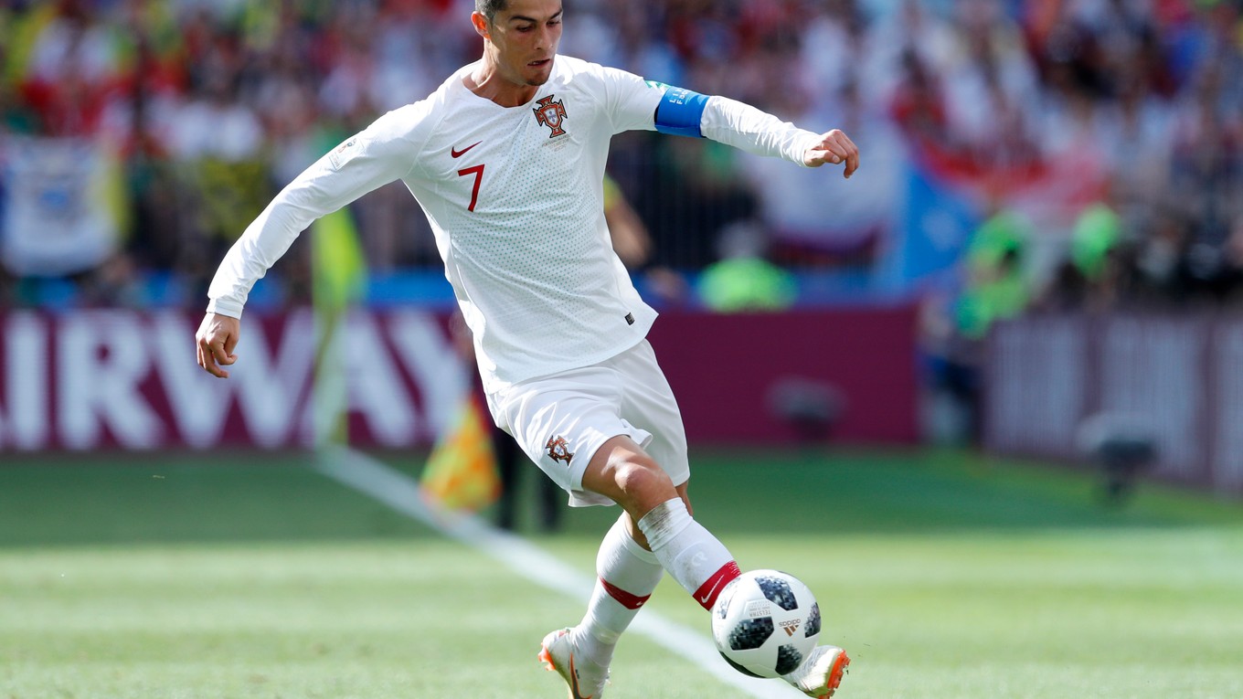 Najväčšia hviezda a kapitán Portugalska Cristiano Ronaldo.