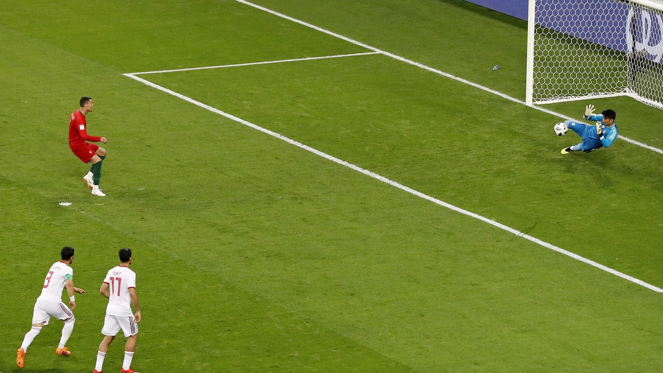 Cristiano Ronaldo svoju penaltu proti Iránu nepremenil.