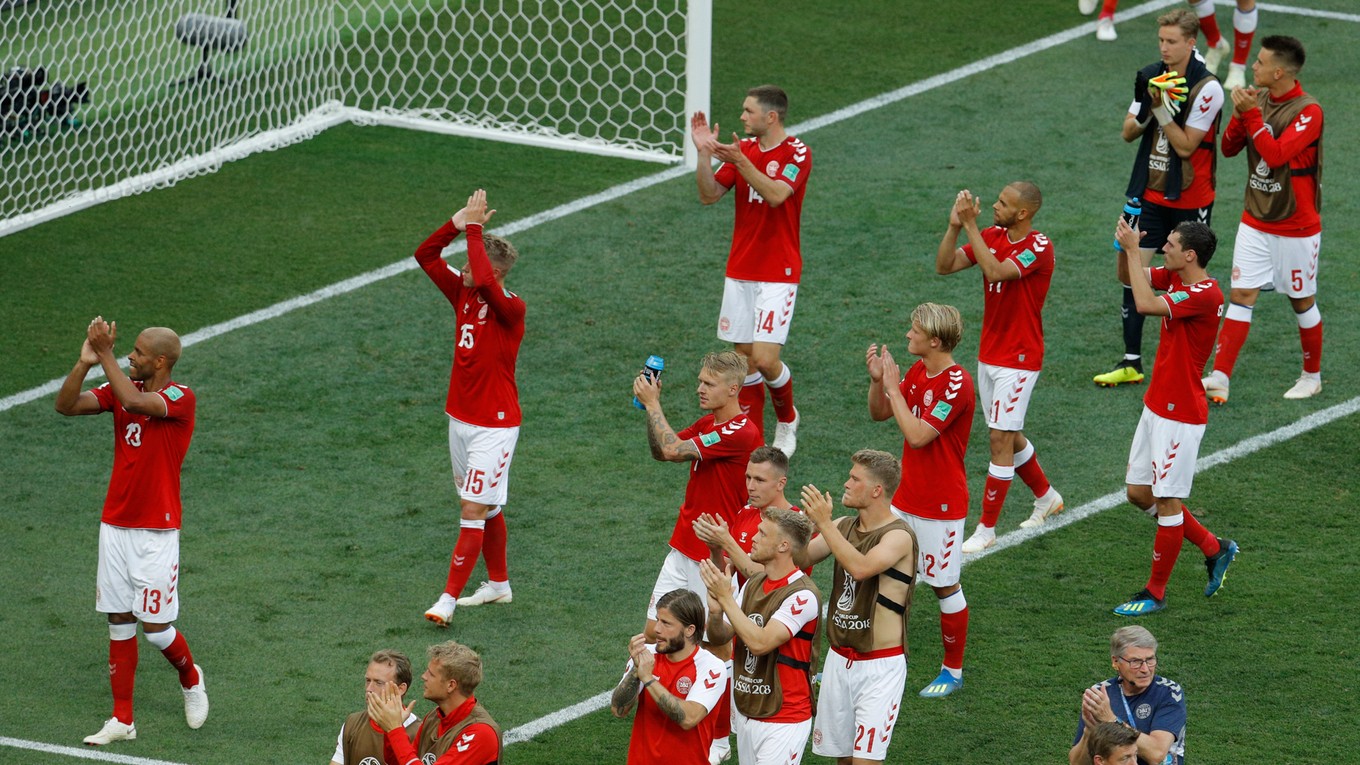 Hráči Dánska postúpili do osemfinále.