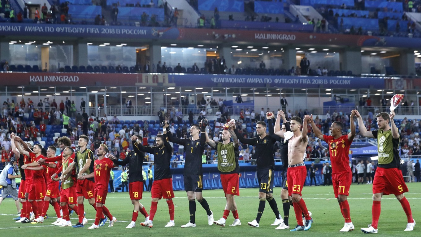 Belgickí futbalisti vyhrali základnú skupinu.