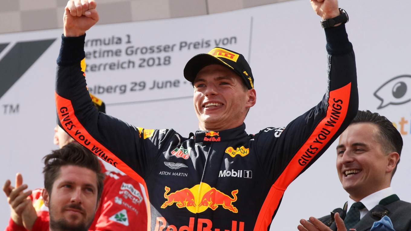 Max Verstappen vyhral VC Rakúska.