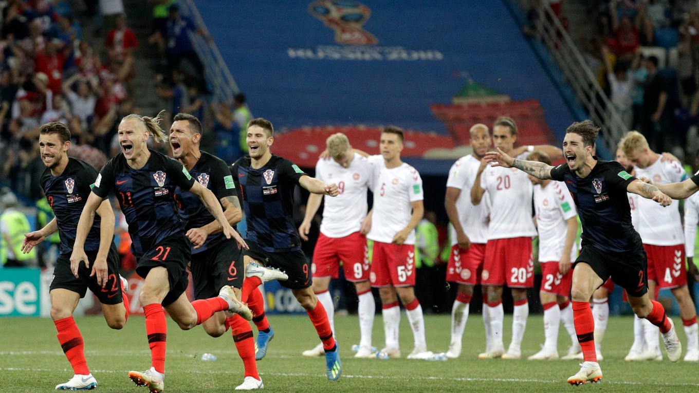 Chorvátsko po premenenej penalte Ivana Rakitiča mohlo oslavovať.