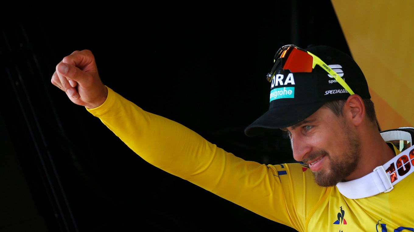 Peter Sagan sa po 2. etape obliekol do žltého dresu.