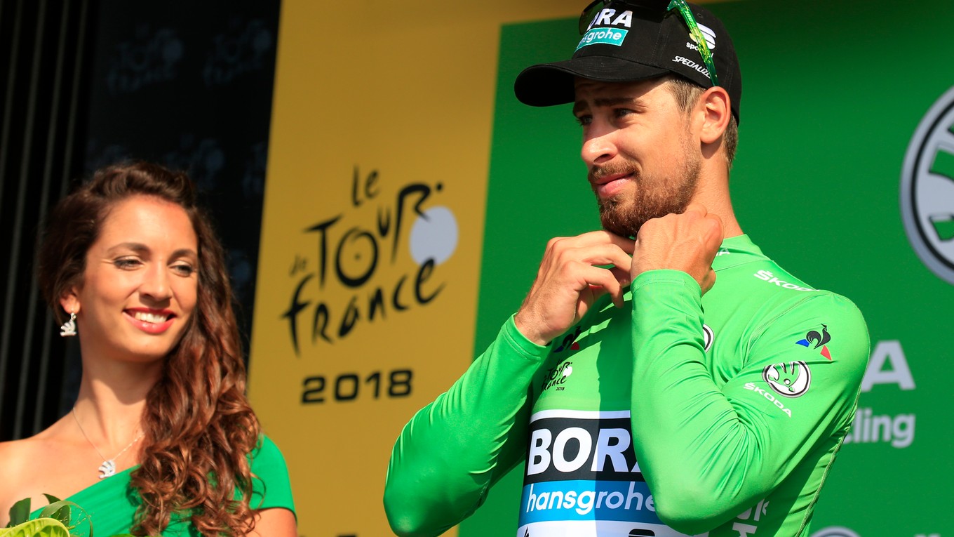 Peter Sagan si udržal zelený dres aj po 4. etape na Tour de France 2018.