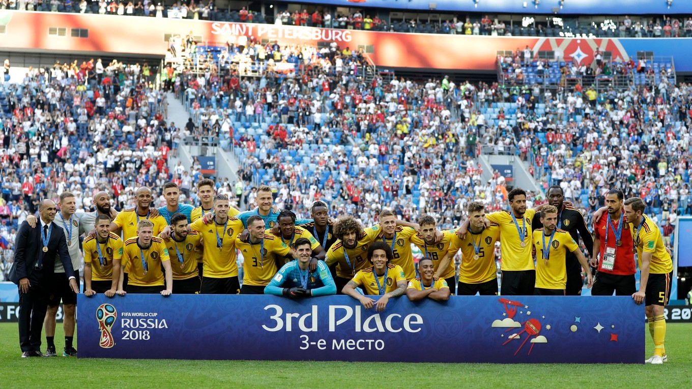 Belgicko zdolalo Anglicko a obsadilo tretie miesto na majstrovstvách sveta vo futbale v Rusku.