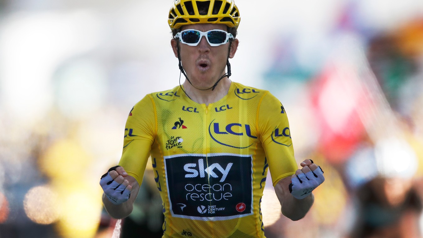 Geraint Thomas vyhral 12. etapu na Tour de France 2018.