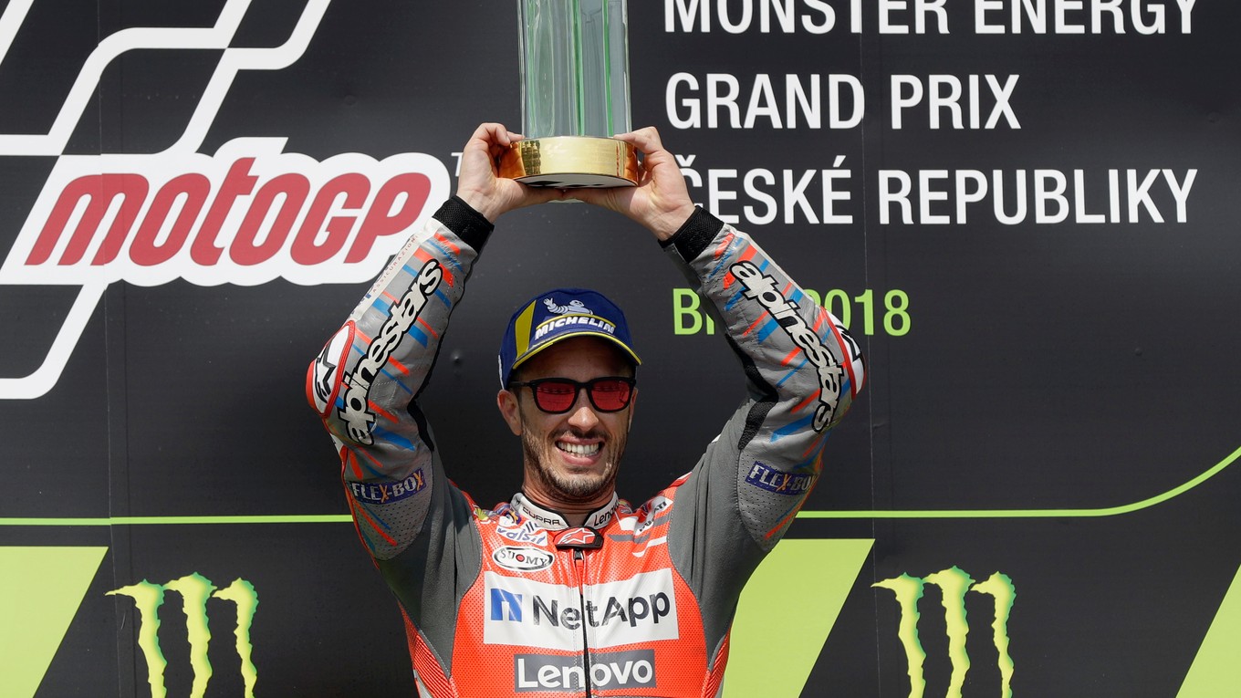 Taliansky jazdec Andrea Dovizioso.