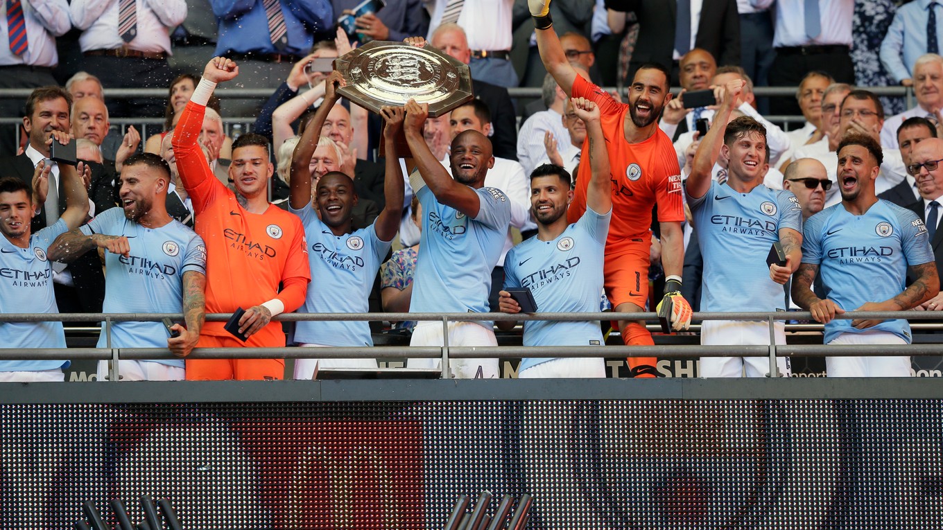 Futbalisti Manchestru City získali Community Shield 2018.