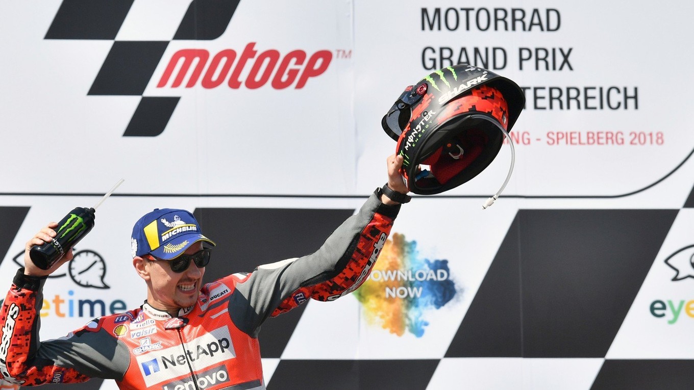 Španiel Jorge Lorenzo na Ducati.