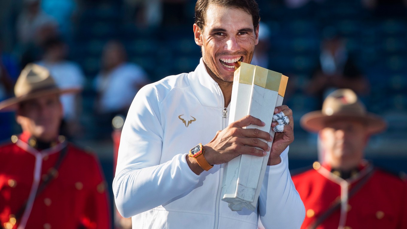Rafael Nadal ovládol turnaj v Toronte.