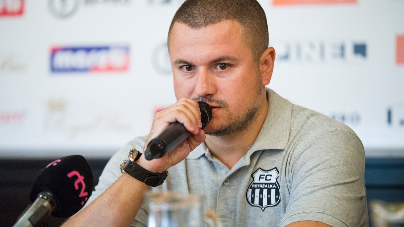 Andrej Kalina, generálny manažér FC Petržalka.