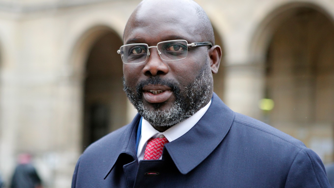 George Weah.