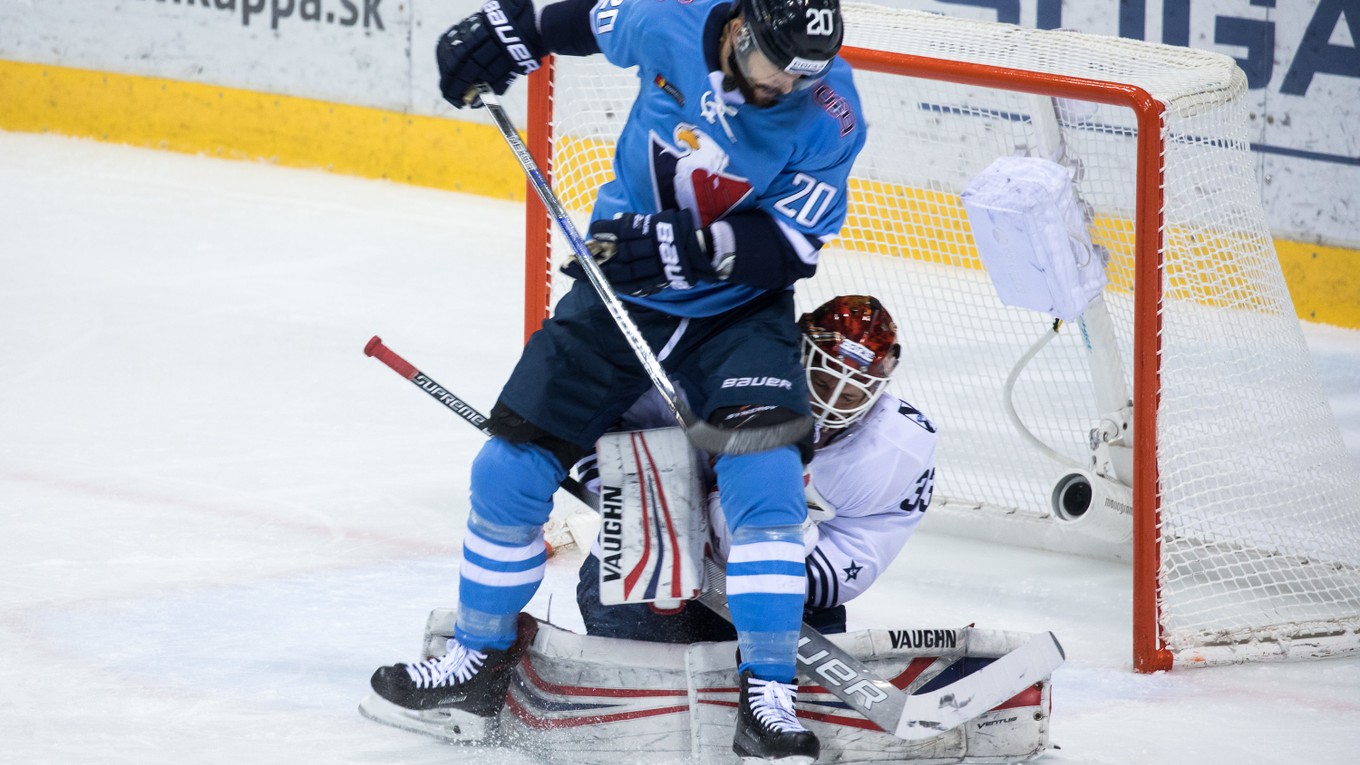 Jeff Taffe je najproduktívnejším hokejistom Slovana v KHL.