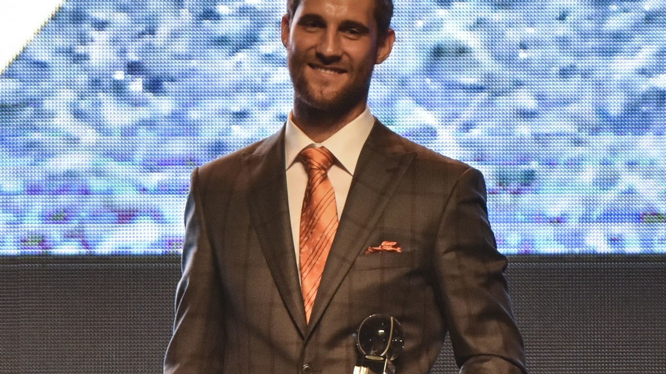 Martin Kližan, víťaz v kategórii Tenista roka 2018. 
