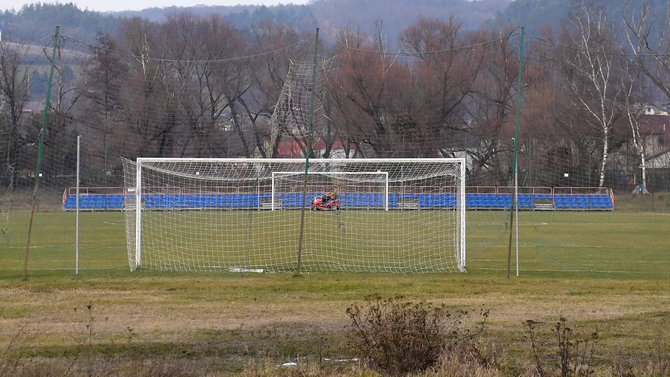 Na snímke domovský štadión FC Lokomotíva Košice v Družstevnej pri Hornáde.
