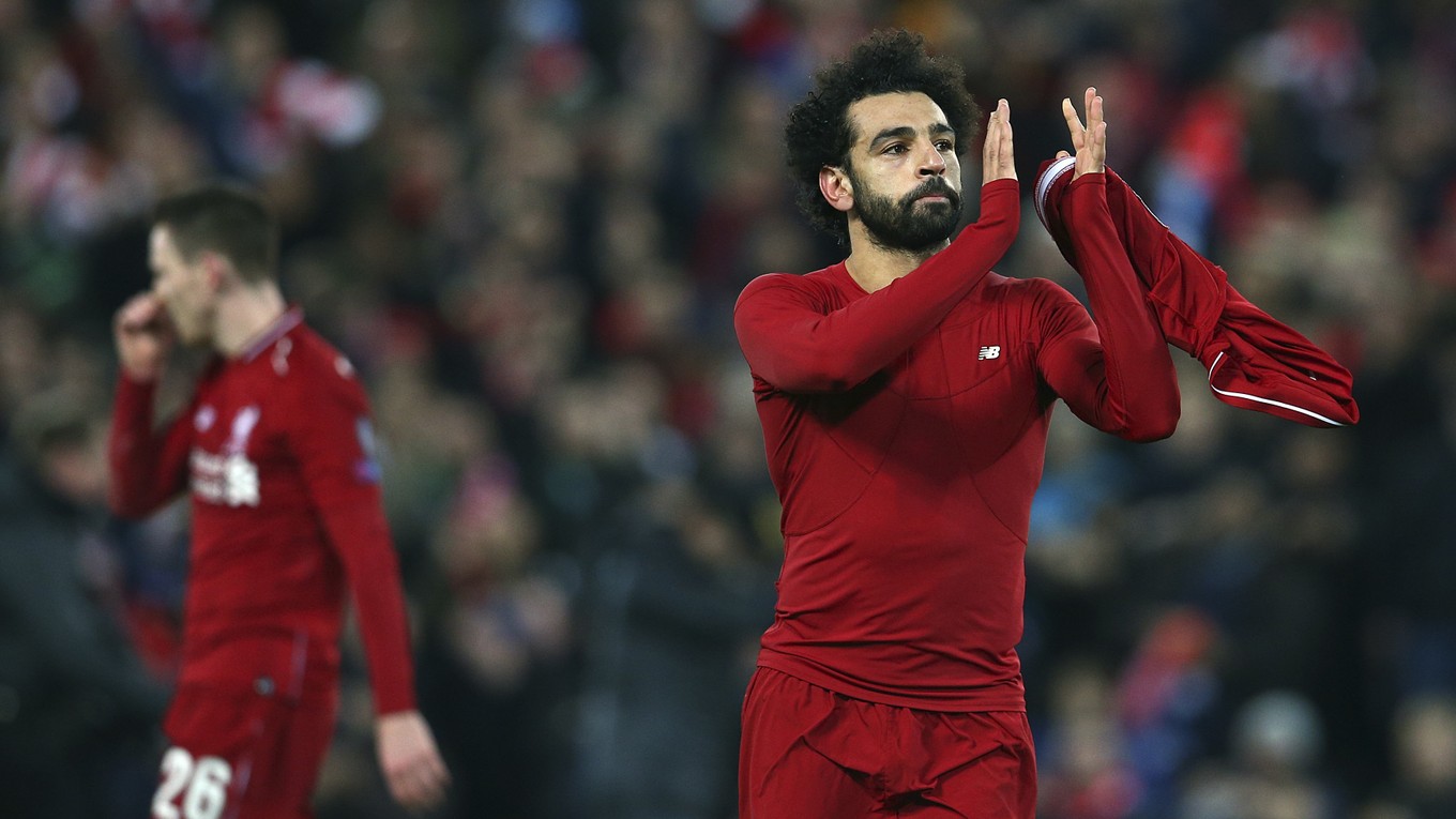 Mohamed Salah posunul Liverpool do osemfinále Ligy majstrov.