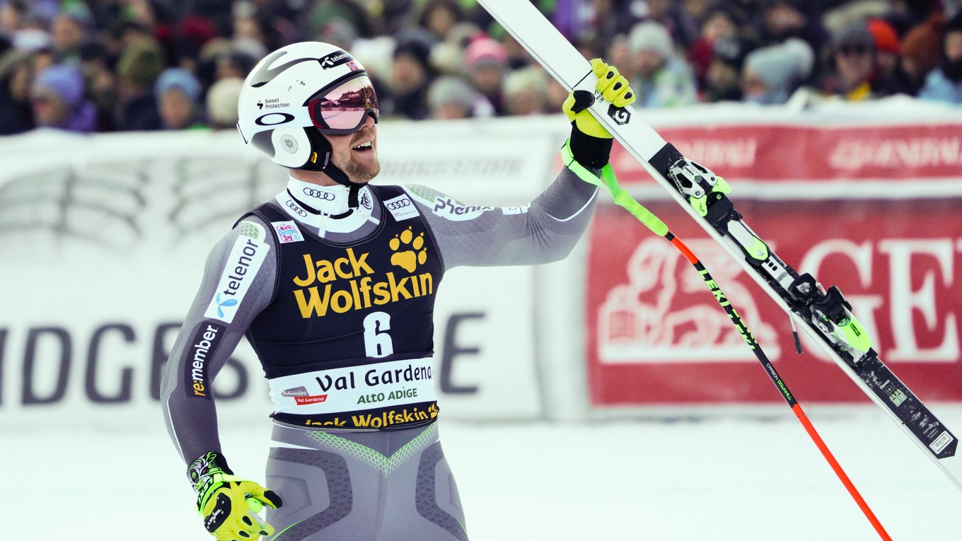 Nórsky lyžiar Aleksander Aamodt Kilde sa stal víťazom zjazdu na podujatí Svetového pohára v talianskej Val Gardene v sobotu 15. decembra 2018.