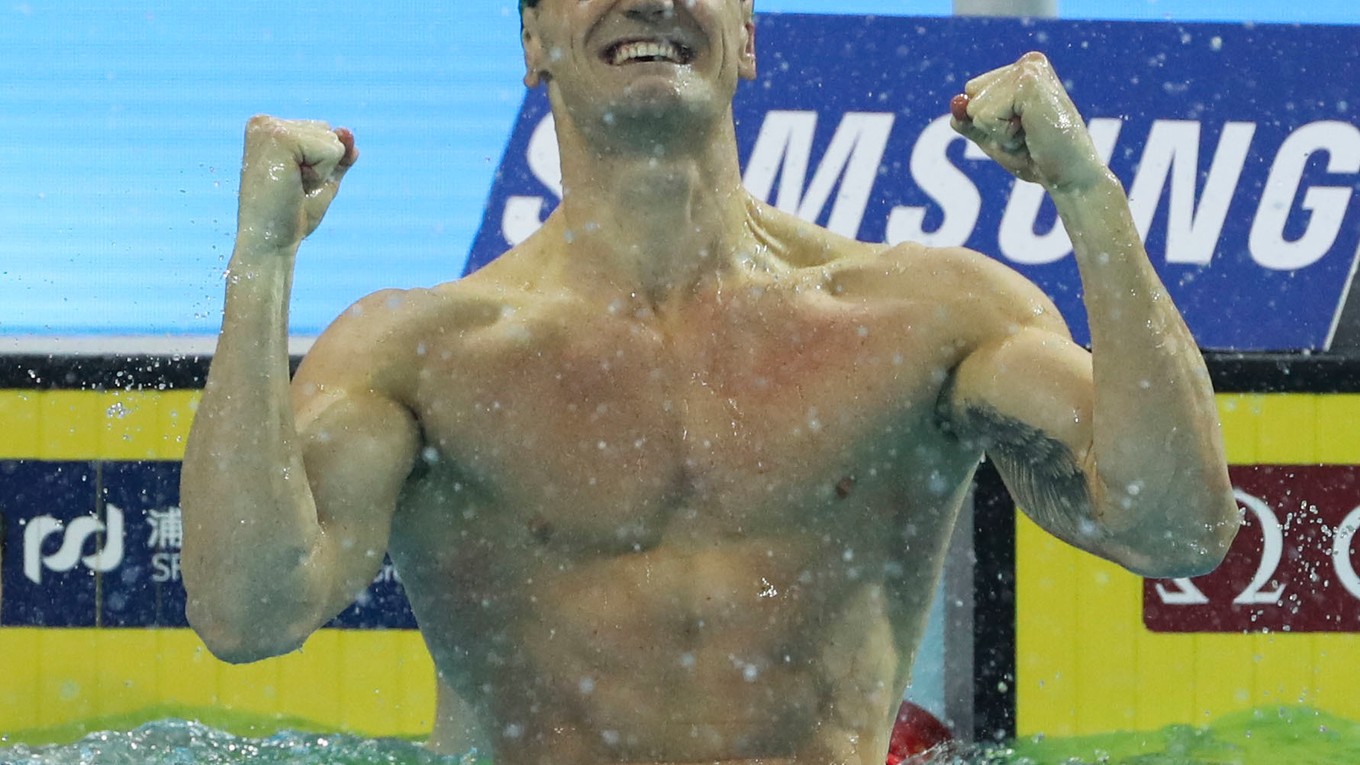 Cameron Van Der Burgh.